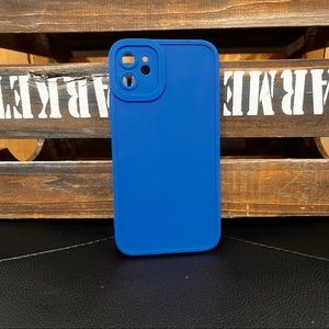 NWOT iPhone 12 Blue Silicone Case